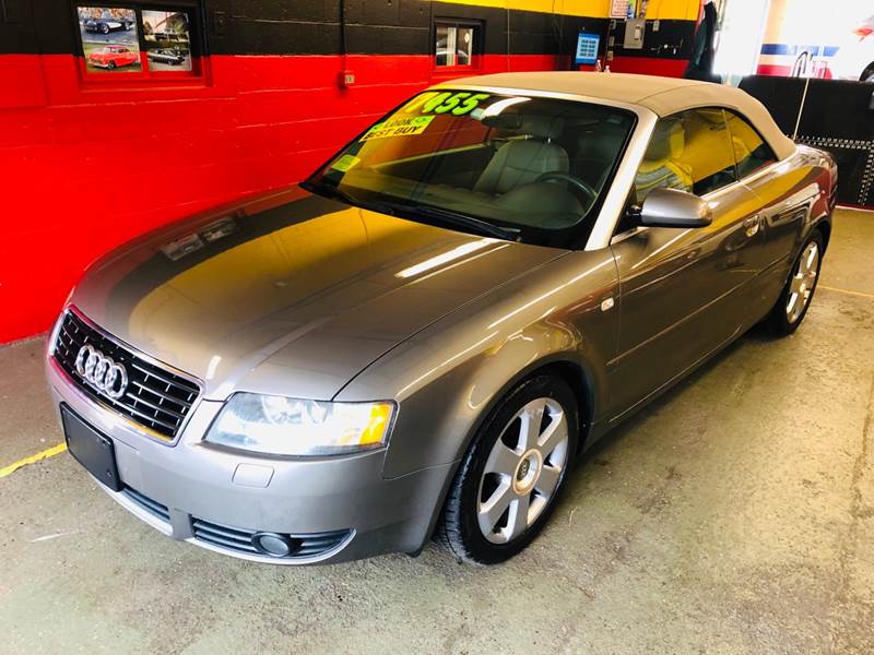2004 Audi A4 2dr 1 8t Turbo Cabriolet In Bellingham Ma