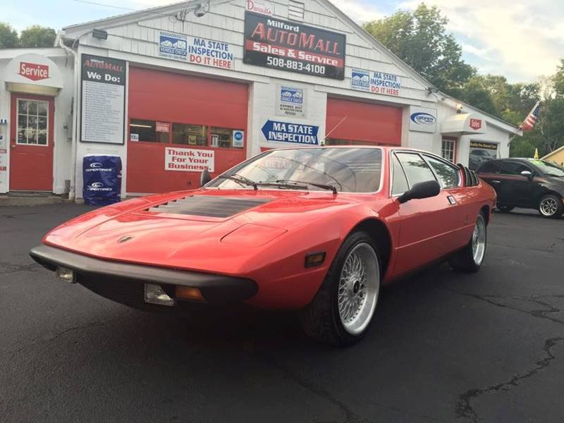 1976 Lamborghini URRACO for sale at Milford Automall Sales and Service in Bellingham MA