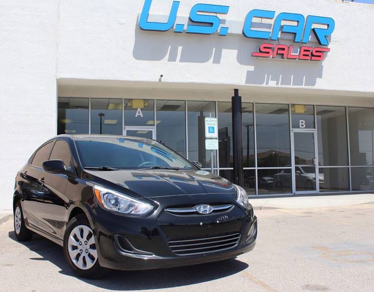 2017 Hyundai Accent for sale at U,S Car Sales in El Paso TX