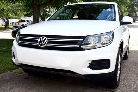 2012 Volkswagen Tiguan for sale at Prime Auto Sales LLC in Virginia Beach VA