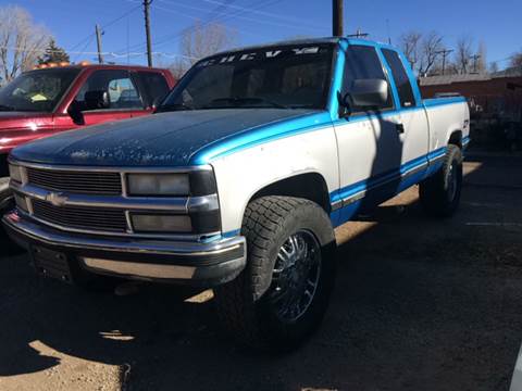 1992 Chevrolet C/K 1500 Series for sale at PYRAMID MOTORS AUTO SALES in Florence CO