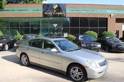 2004 Infiniti G35 for sale at Gulf Export in Charlotte NC