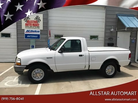2000 Ford Ranger for sale at Allstar Automart in Benson NC