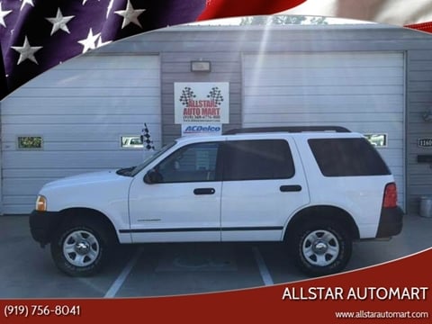 2004 Ford Explorer for sale at Allstar Automart in Benson NC