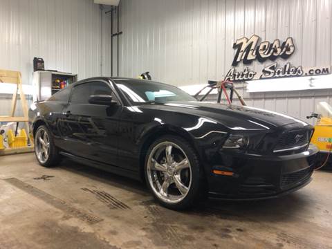 2013 Ford Mustang for sale at NESS AUTO SALES in West Fargo ND