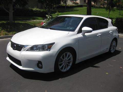 2013 Lexus CT 200h for sale at E MOTORCARS in Fullerton CA