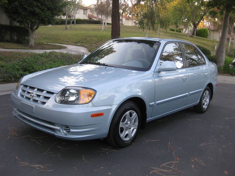 2003 Hyundai Accent for sale at E MOTORCARS in Fullerton CA