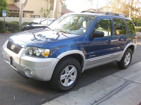 2007 Ford Escape Hybrid for sale at E MOTORCARS in Fullerton CA