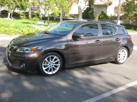 2011 Lexus CT 200h for sale at E MOTORCARS in Fullerton CA