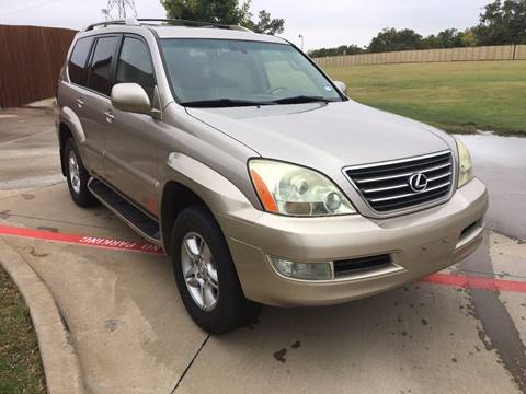 2004 Lexus GX 470 for sale at CARBLOK in Lewisville TX