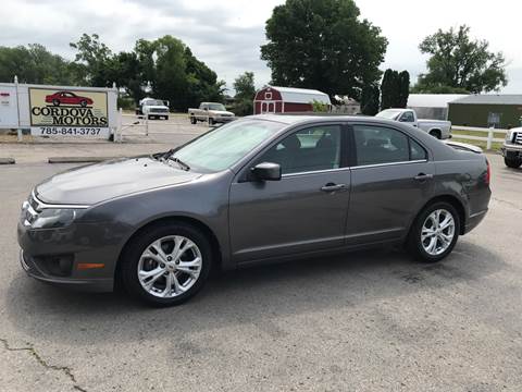 2012 Ford Fusion for sale at Cordova Motors in Lawrence KS