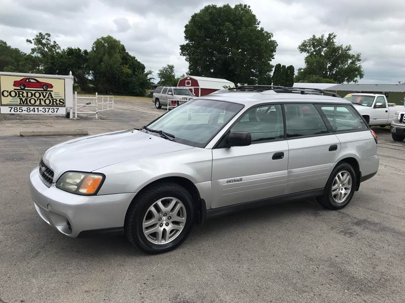 2004 subaru outback awd 4dr wagon in lawrence ks cordova motors 2004 subaru outback awd 4dr wagon in