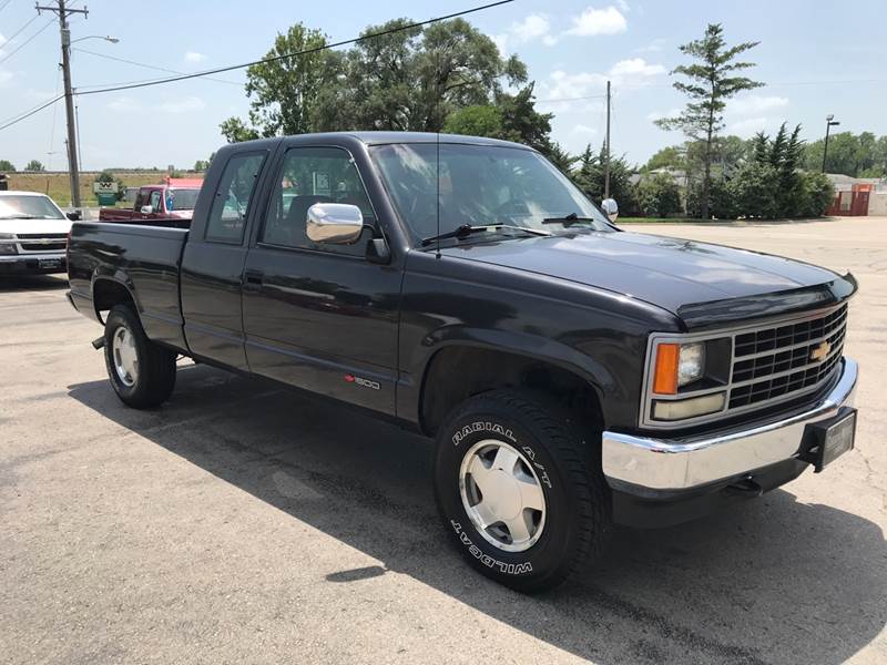 1993 Chevrolet C/K 1500 Series 2dr K1500 Cheyenne 4WD Extended Cab SB ...