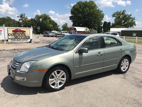 2008 Ford Fusion for sale at Cordova Motors in Lawrence KS