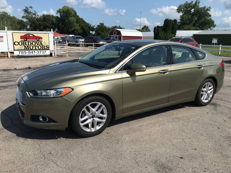 2013 ford fusion se 4dr sedan in lawrence ks cordova motors cordova motors