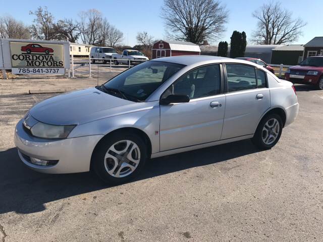 2003 Saturn Ion for sale at Cordova Motors in Lawrence KS