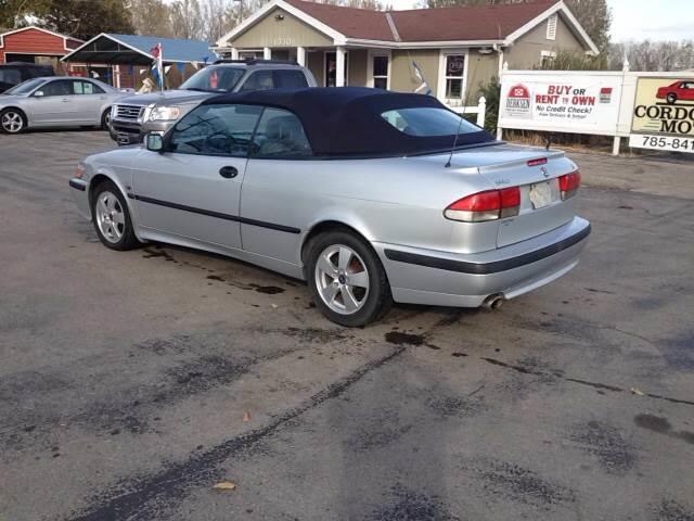 2003 saab 9 3 2dr se turbo convertible in lawrence ks cordova motors 2dr se turbo convertible in lawrence ks