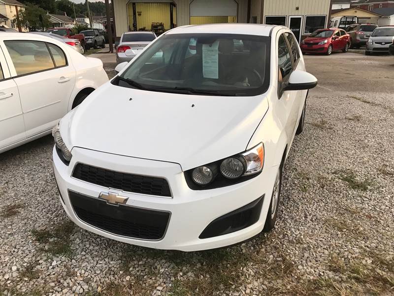 2012 Chevrolet Sonic for sale at ADKINS PRE OWNED CARS LLC in Kenova WV