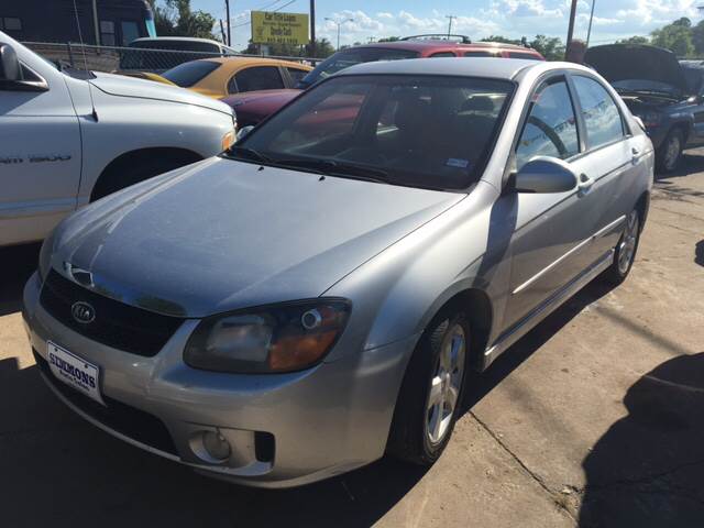 2008 Kia Spectra for sale at Simmons Auto Sales in Denison TX