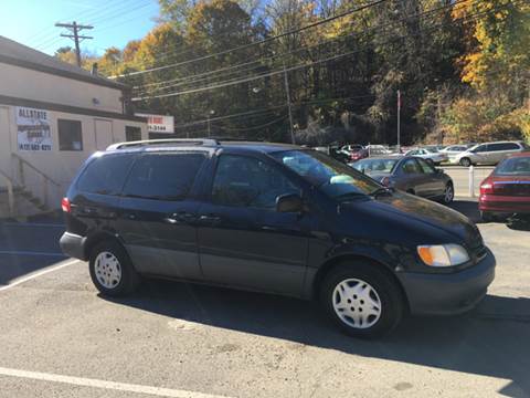2001 Toyota Sienna for sale at Compact Cars of Pittsburgh in Pittsburgh PA