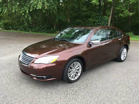 2013 Chrysler 200 for sale at Lou Rivers Used Cars in Palmer MA