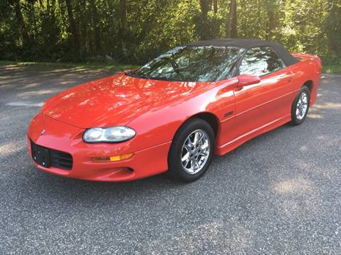 2002 Chevrolet Camaro for sale at Lou Rivers Used Cars in Palmer MA