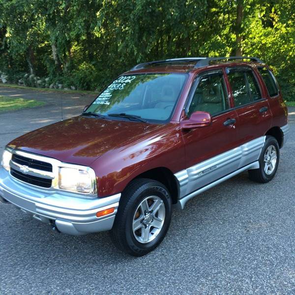 2002 Chevrolet Tracker for sale at Lou Rivers Used Cars in Palmer MA