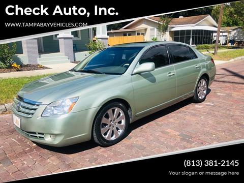 2005 Toyota Avalon for sale at CHECK AUTO, INC. in Tampa FL