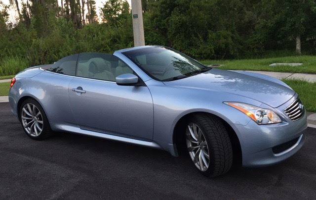 2009 Infiniti G37 Convertible for sale at CHECK AUTO, INC. in Tampa FL