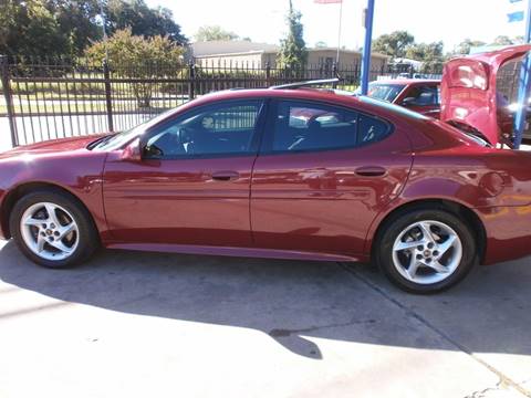 2004 Pontiac Grand Prix for sale at Under Priced Auto Sales in Houston TX