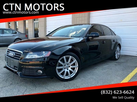 2011 Audi A4 for sale at CTN MOTORS in Houston TX