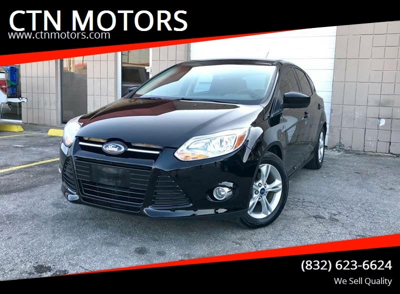 2012 Ford Focus for sale at CTN MOTORS in Houston TX