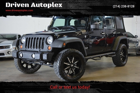 Jeep Wrangler Unlimited For Sale In Dallas Tx Driven Autoplex