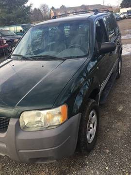2002 Ford Escape for sale at PREOWNED CAR STORE in Bunker Hill WV