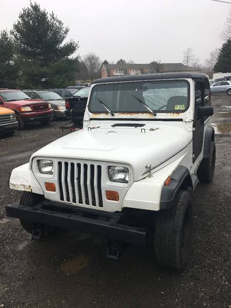 1994 Jeep Wrangler for sale at PREOWNED CAR STORE in Bunker Hill WV