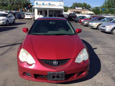 2002 Acura RSX for sale at RABI AUTO SALES LLC in Garden City ID