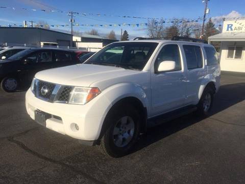 2005 Nissan Pathfinder for sale at RABI AUTO SALES LLC in Garden City ID