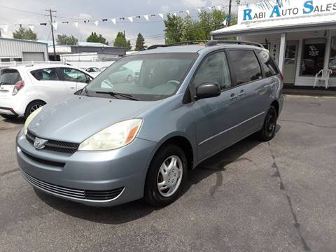 2004 Toyota Sienna for sale at RABI AUTO SALES LLC in Garden City ID