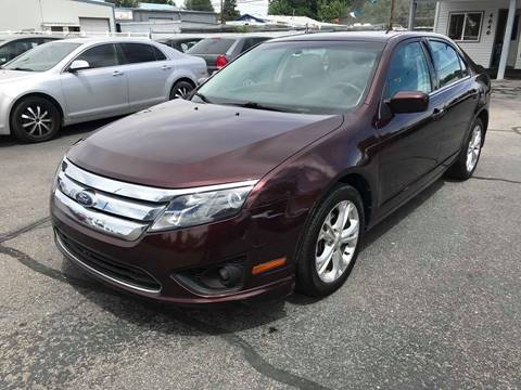 2012 Ford Fusion for sale at RABI AUTO SALES LLC in Garden City ID
