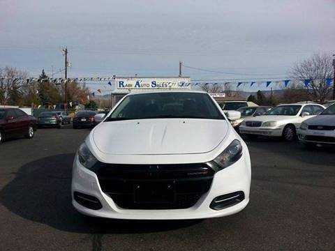 2015 Dodge Dart for sale at RABI AUTO SALES LLC-B Branch in Garden City ID