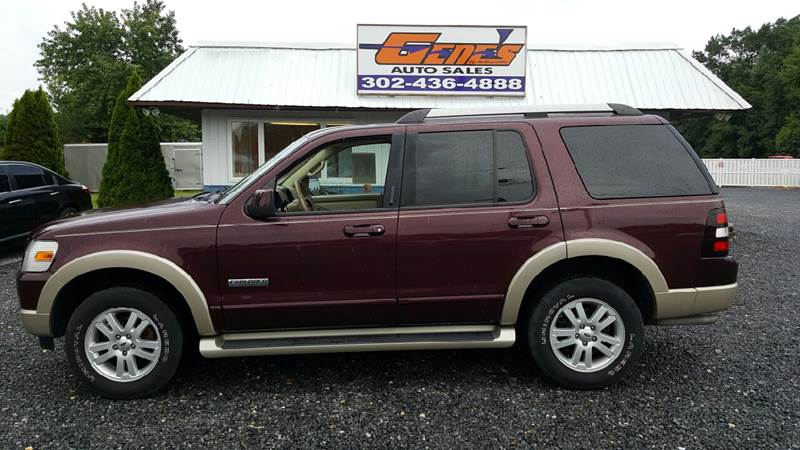2007 Ford Explorer Eddie Bauer >> 2007 Ford Explorer Eddie Bauer 4dr Suv V6 In Selbyville De 2007 Ford Explorer Eddie Bauer >> 2007 Ford Explorer Eddie Bauer 4dr Suv V6 In Selbyville De