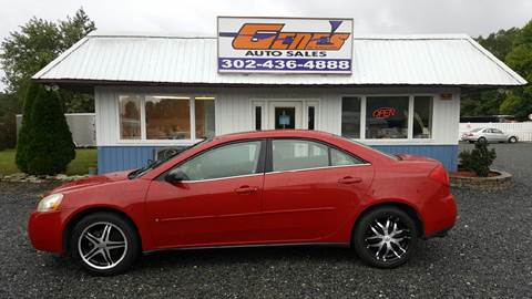 2006 Pontiac G6 for sale at GENE'S AUTO SALES in Selbyville DE