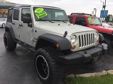 2007 Jeep Wrangler Unlimited for sale at KarMart Michigan City in Michigan City IN