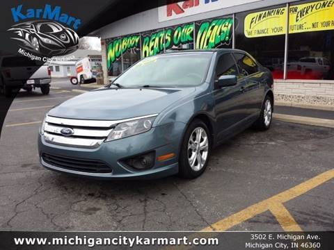 2012 Ford Fusion for sale at KarMart Michigan City in Michigan City IN