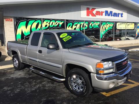 2005 GMC Sierra 1500 for sale at KarMart Michigan City in Michigan City IN