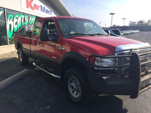 2006 Ford F-250 Super Duty for sale at KarMart Michigan City in Michigan City IN