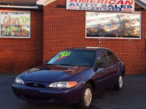 1997 Ford Escort for sale at AMERICAN AUTO SALES LLC in Austell GA