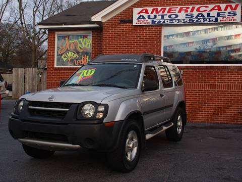 2004 Nissan Xterra for sale at AMERICAN AUTO SALES LLC in Austell GA