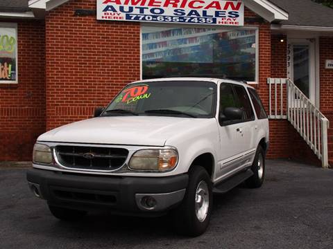 2000 Ford Explorer for sale at AMERICAN AUTO SALES LLC in Austell GA