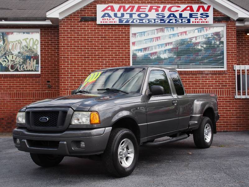 2004 Ford Ranger for sale at AMERICAN AUTO SALES LLC in Austell GA